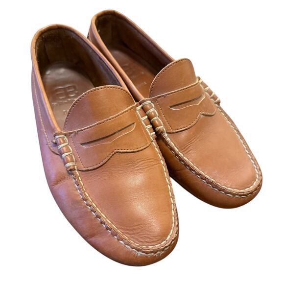 Allen Edmonds Daytona Brown Leather Driving Moccasin Loafers Slip-On Men’s 9.5 main image 4